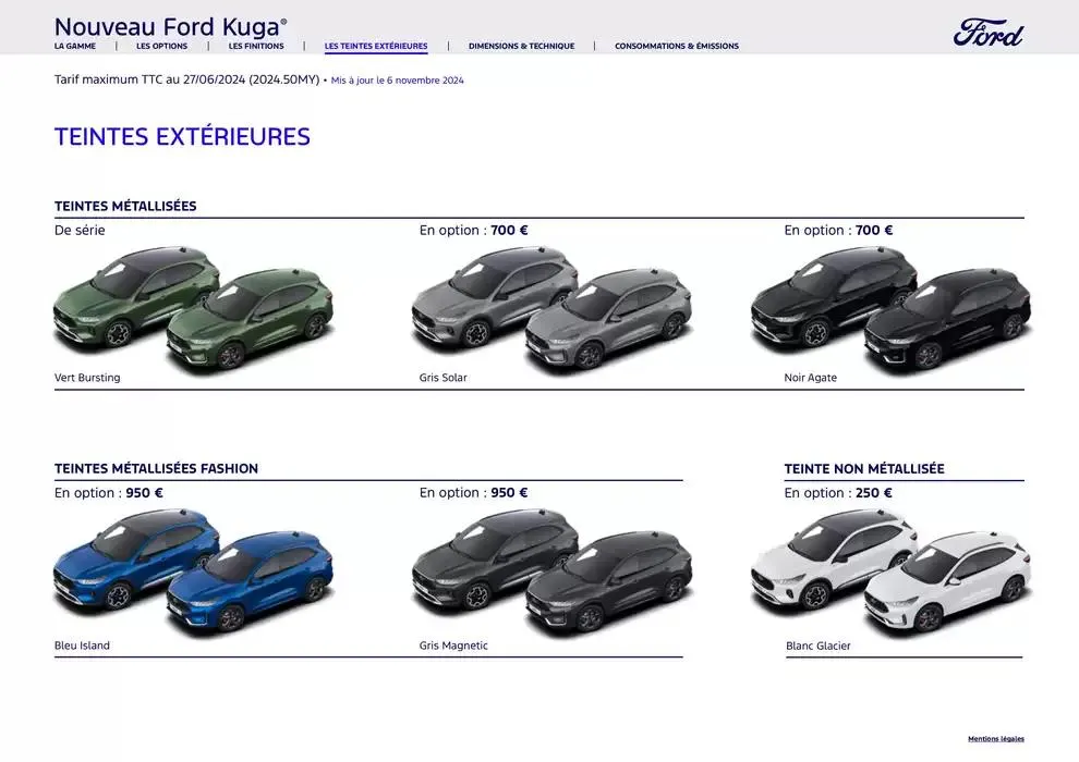 Ford Kuga du 26 mars au 26 mars 2026 - Catalogue page 8