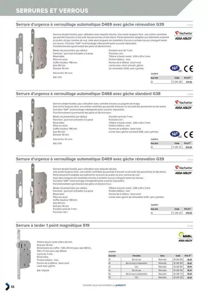 Catalogue général du 11 mars au 31 décembre 2025 - Catalogue page 58