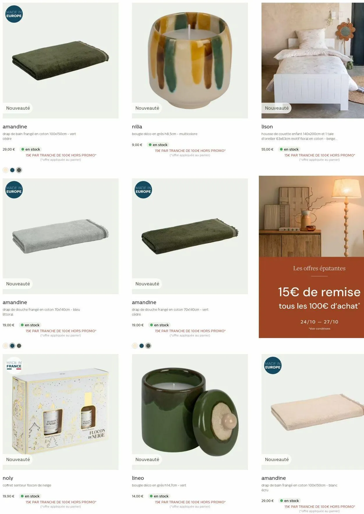 Alinéa Catalogue actuel du 27 octobre au 2 novembre 2025 - Catalogue page 8