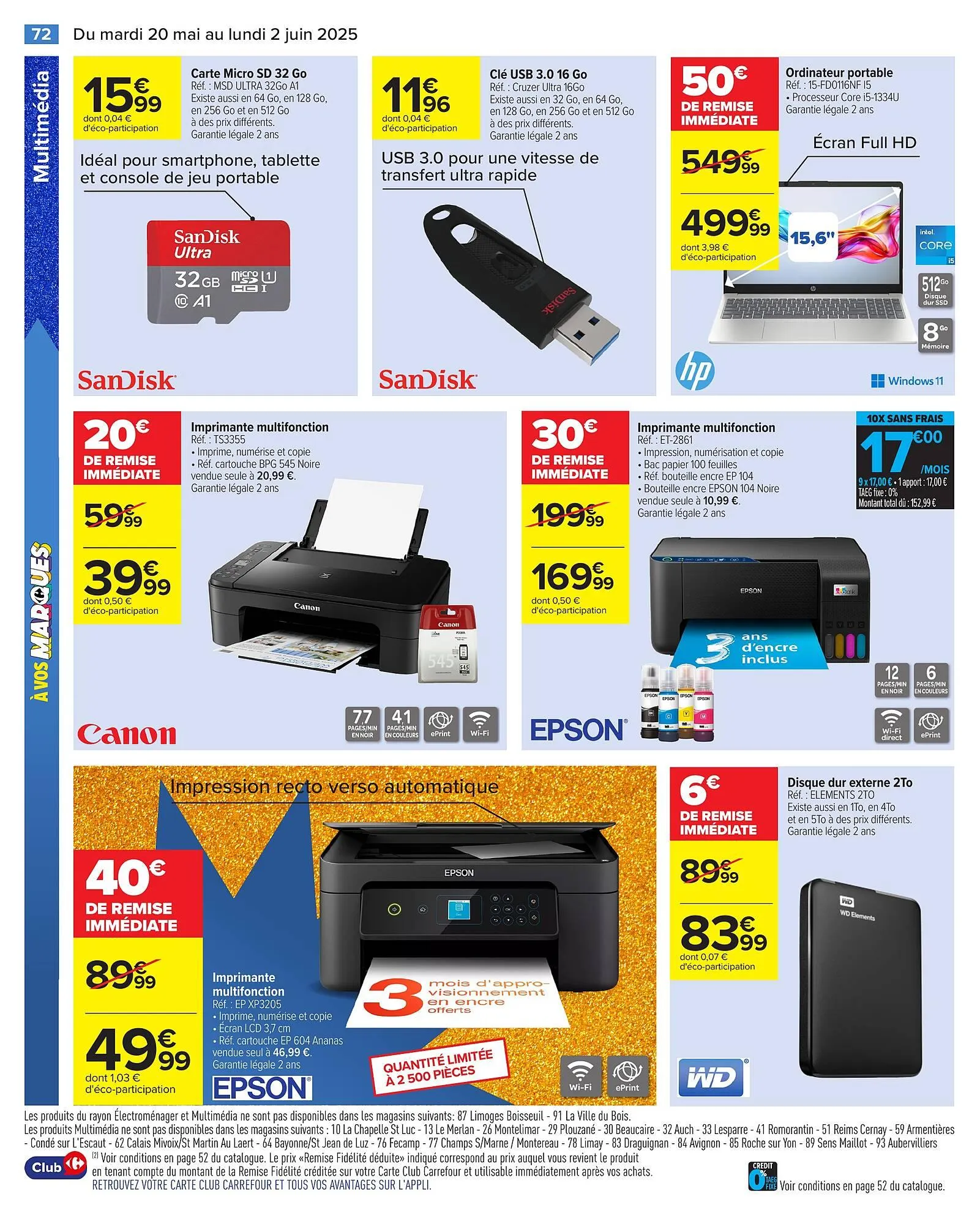 Catalogue Carrefour du 20 mai au 2 juin 2025 - Catalogue page 74