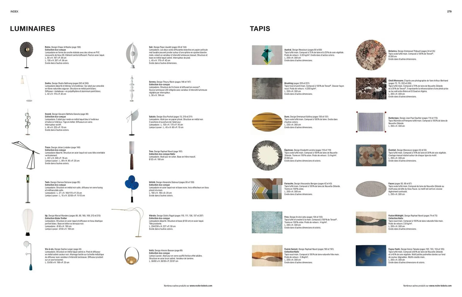 Catalogue Roche Bobois du 8 janvier au 1 janvier 2026 - Catalogue page 141