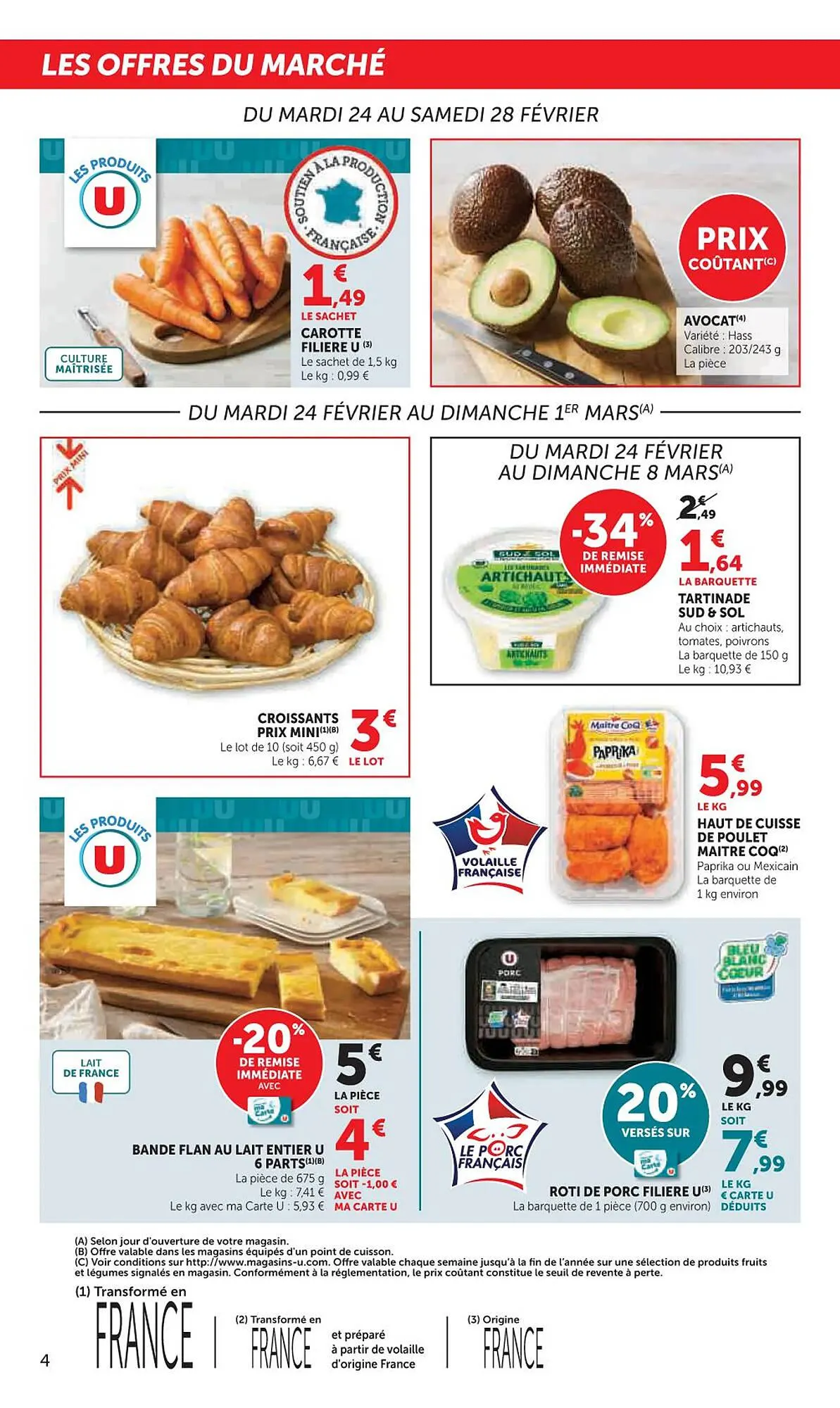 Catalogue U Express du 24 février au 8 mars 2026 - Catalogue page 4