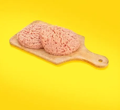 Steaks hachés de poulet façon bouchère