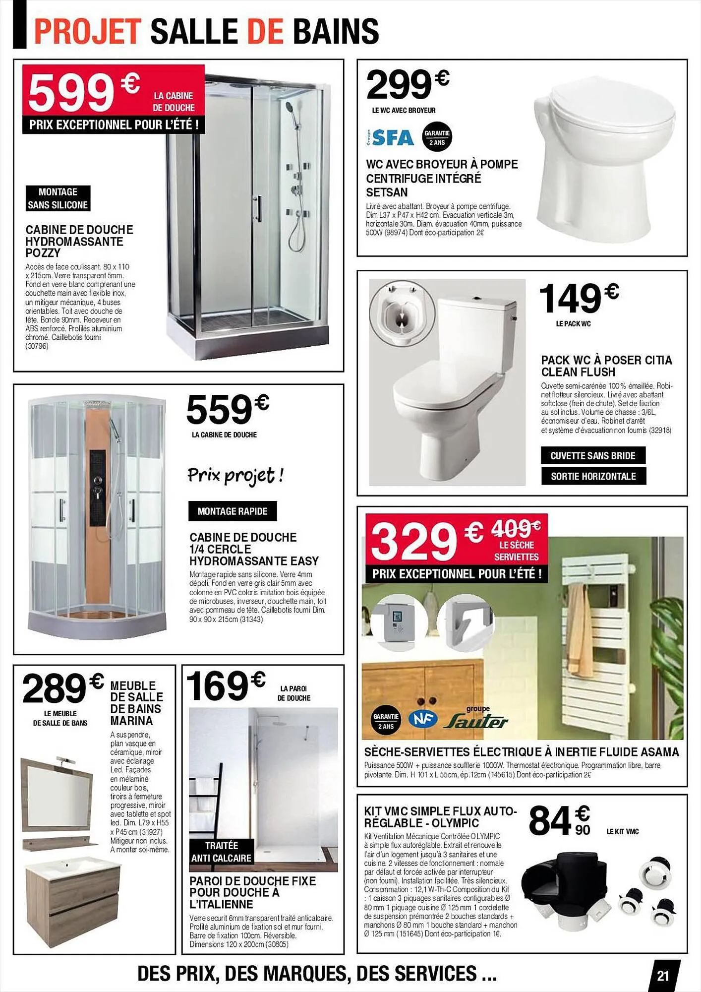 Catalogue Chretien Matériaux du 6 juillet au 19 août 2023 - Catalogue page 21