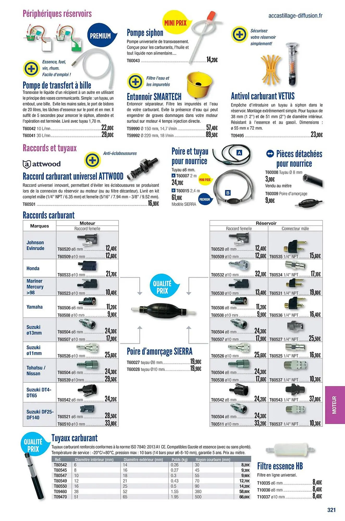 Catalogue Accastillage Diffusion du 1 mars au 31 décembre 2023 - Catalogue page 323