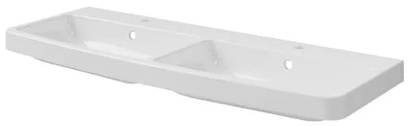 Plan vasque "Himalia" H. 13,2 x l. 120,5 x P. 45,9 cm. - GoodHome