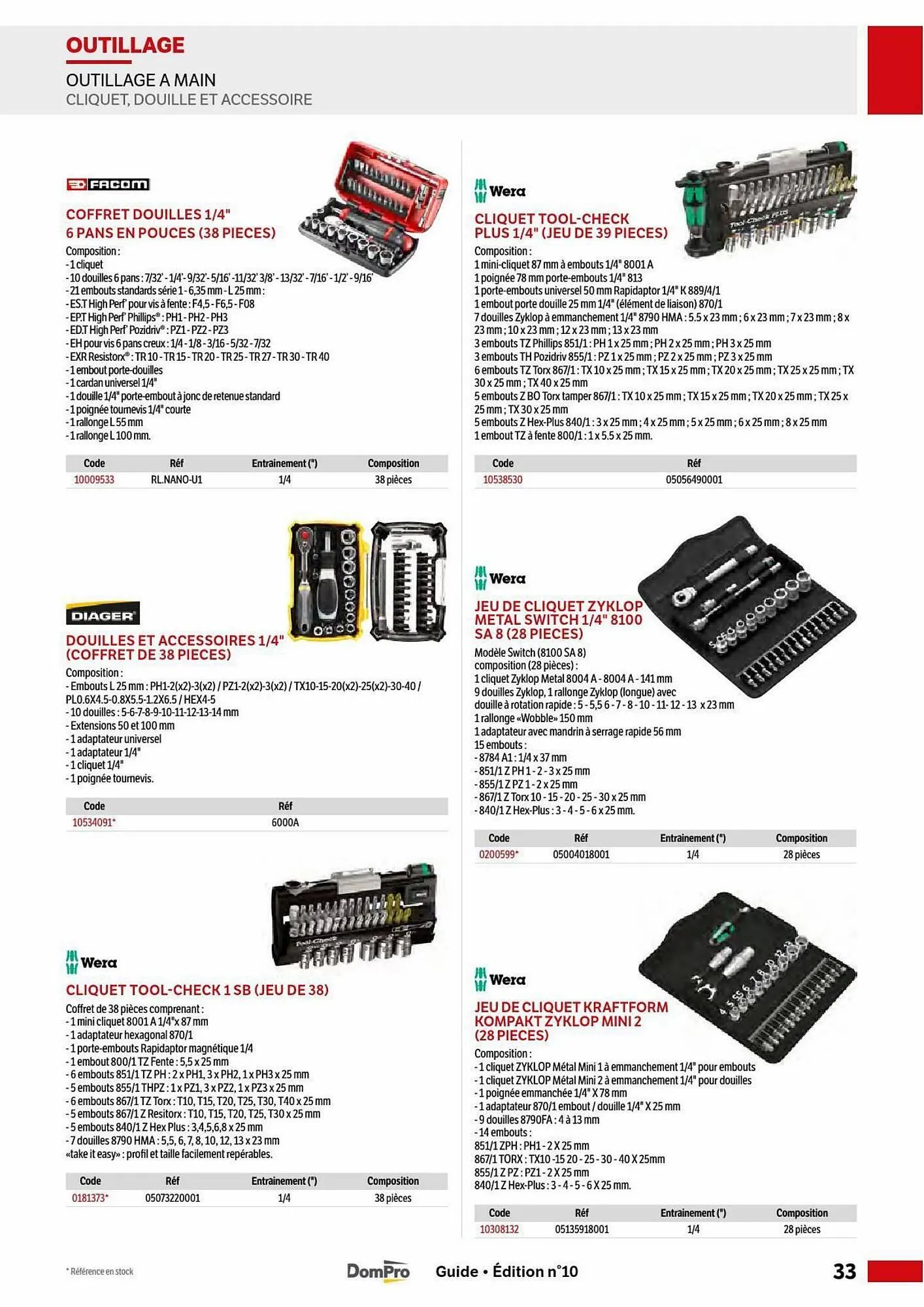Catalogue DomPro du 5 mai au 30 août 2025 - Catalogue page 33