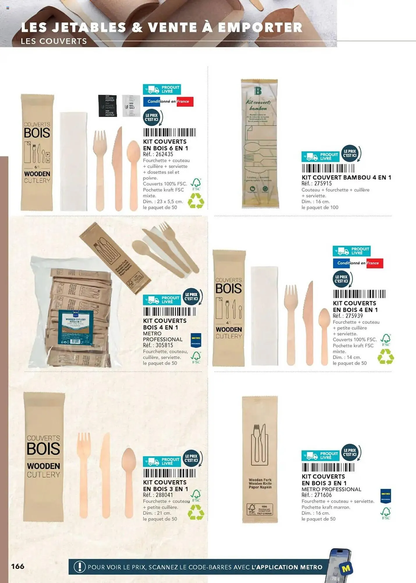 Catalogue METRO du 24 avril au 31 décembre 2025 - Catalogue page 166