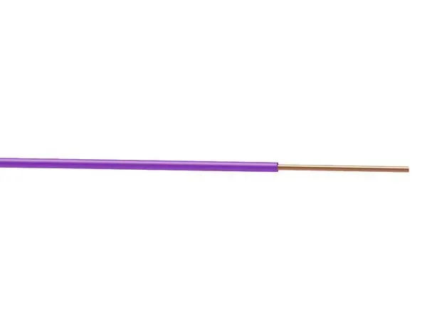 Fil électrique H07VU 1,5 mm² violet - 25 m - Nexans