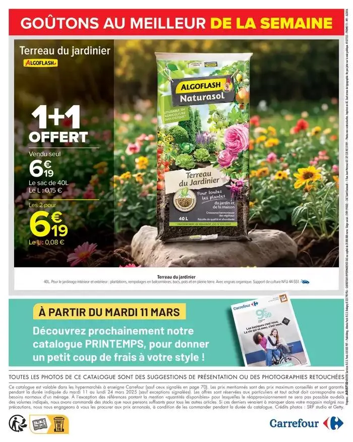 LES JOURS MEILLEURS AVEC LES PRODUITS CARREFOUR du 11 mars au 24 mars 2025 - Catalogue page 2