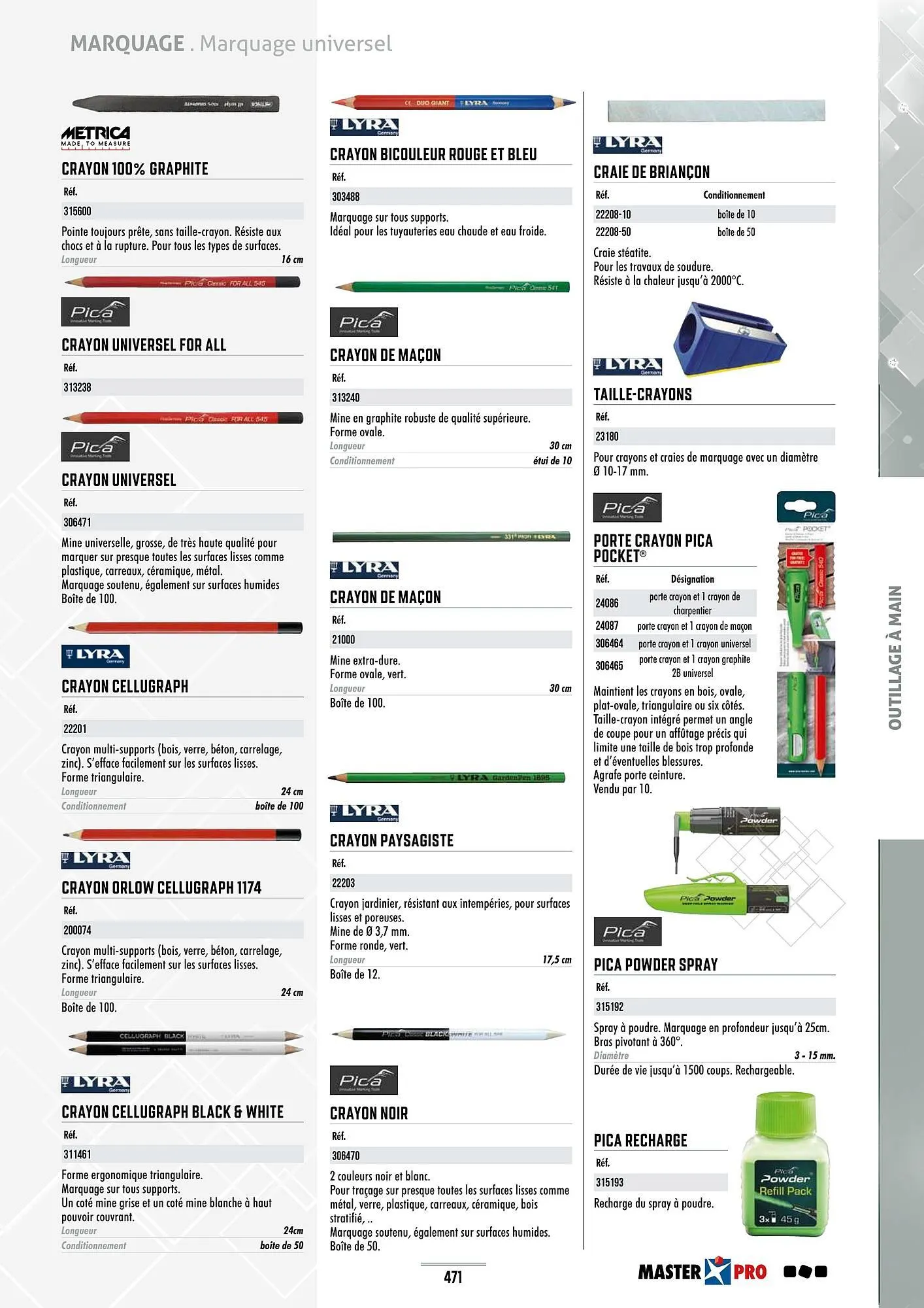 Catalogue Master Pro du 28 janvier au 30 décembre 2028 - Catalogue page 475