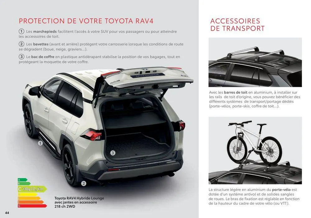 Toyota RAV4 du 2 septembre au 31 août 2025 - Catalogue page 44