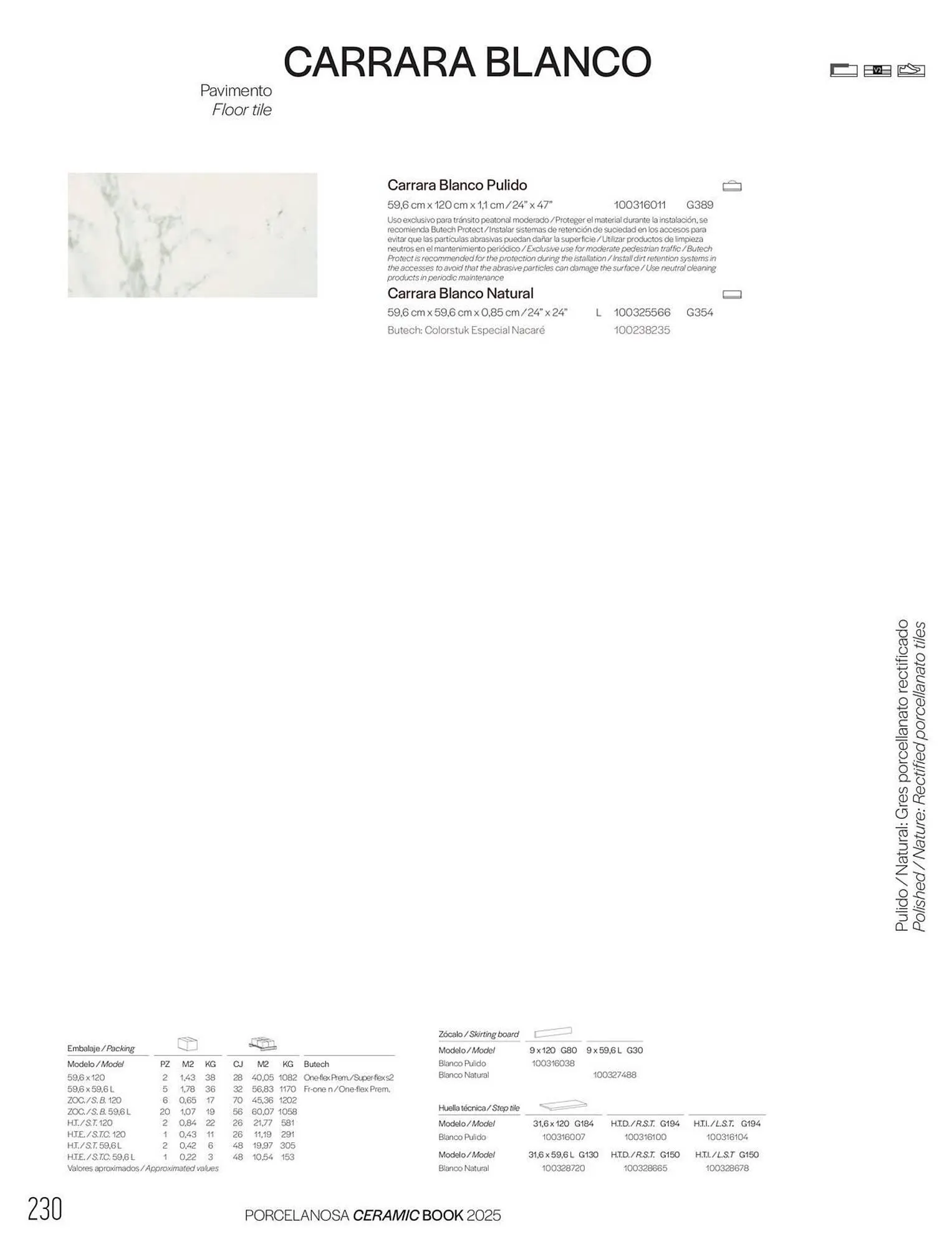 Catalogue Porcelanosa du 27 janvier au 31 décembre 2025 - Catalogue page 232