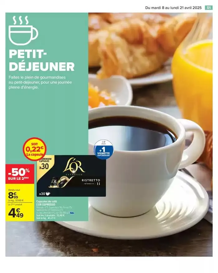 JOYEUSES PÂQUES & MEILLEURS PRIX du 8 avril au 21 avril 2025 - Catalogue page 53