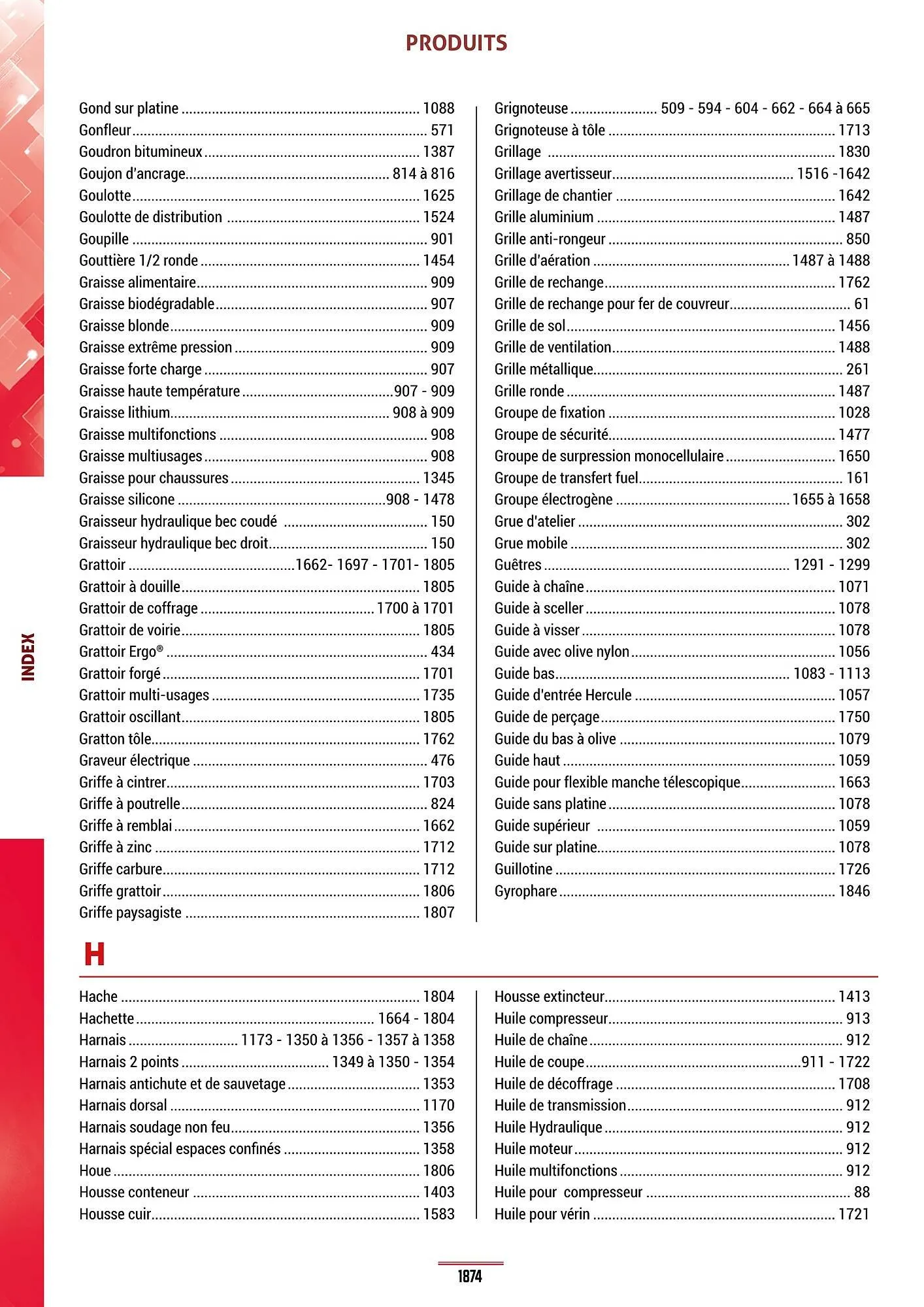 Catalogue Master Pro du 28 janvier au 30 décembre 2028 - Catalogue page 1878