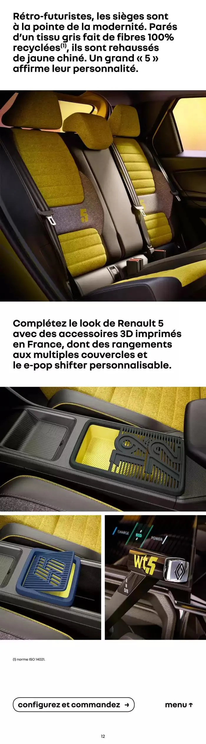 RENAULT 5 E-TECH 100% électrique du 7 janvier au 7 janvier 2026 - Catalogue page 12