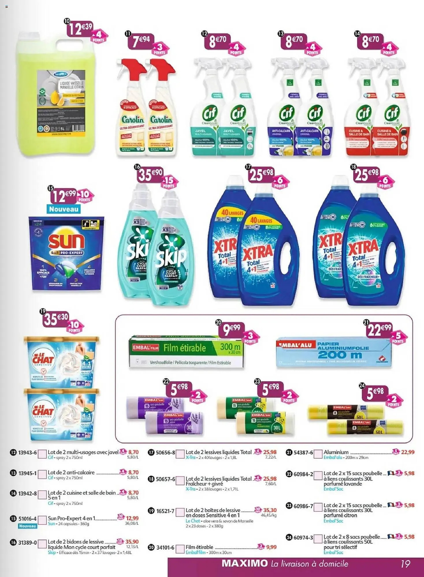 Catalogue Maximo du 24 décembre au 22 janvier 2026 - Catalogue page 19