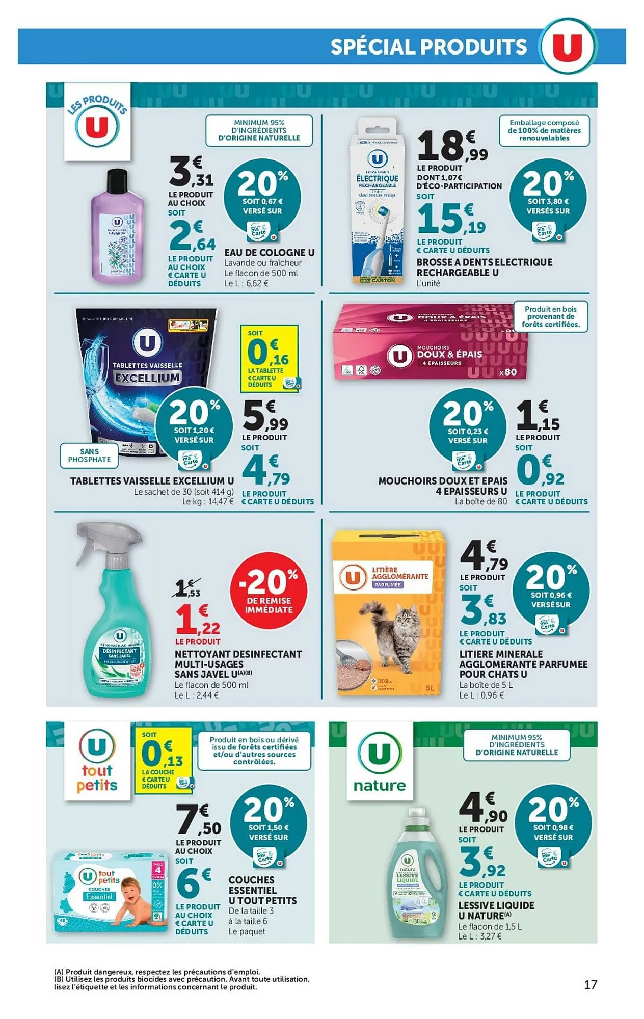Catalogue U Express du 28 avril au 10 mai 2026 - Catalogue page 17
