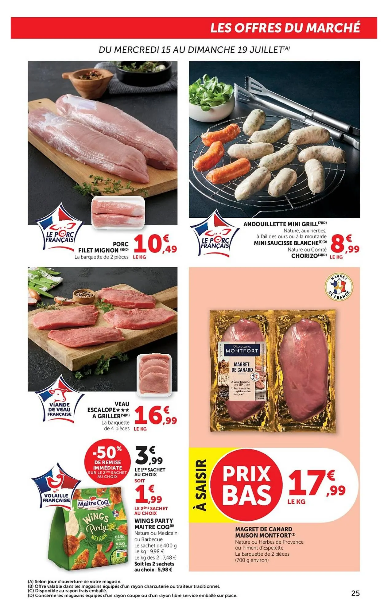 Catalogue Super U du 7 juillet au 9 août 2026 - Catalogue page 25