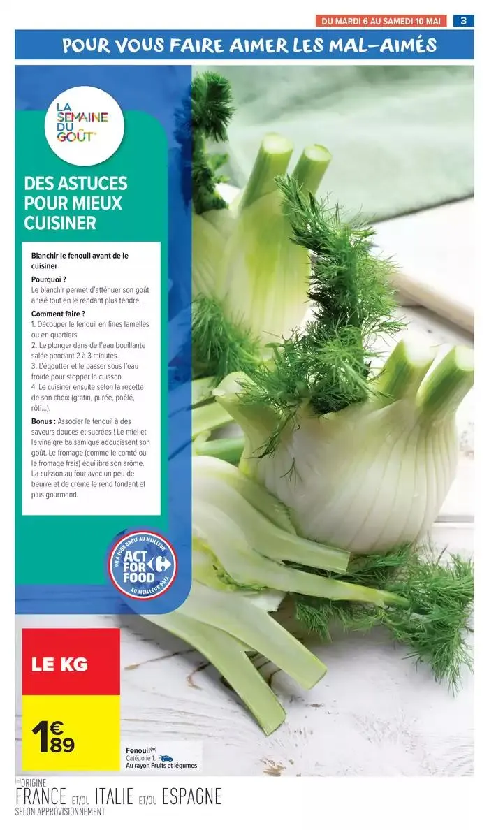 LE GOÛT ÇA SE FÊTE du 6 mai au 18 mai 2025 - Catalogue page 5