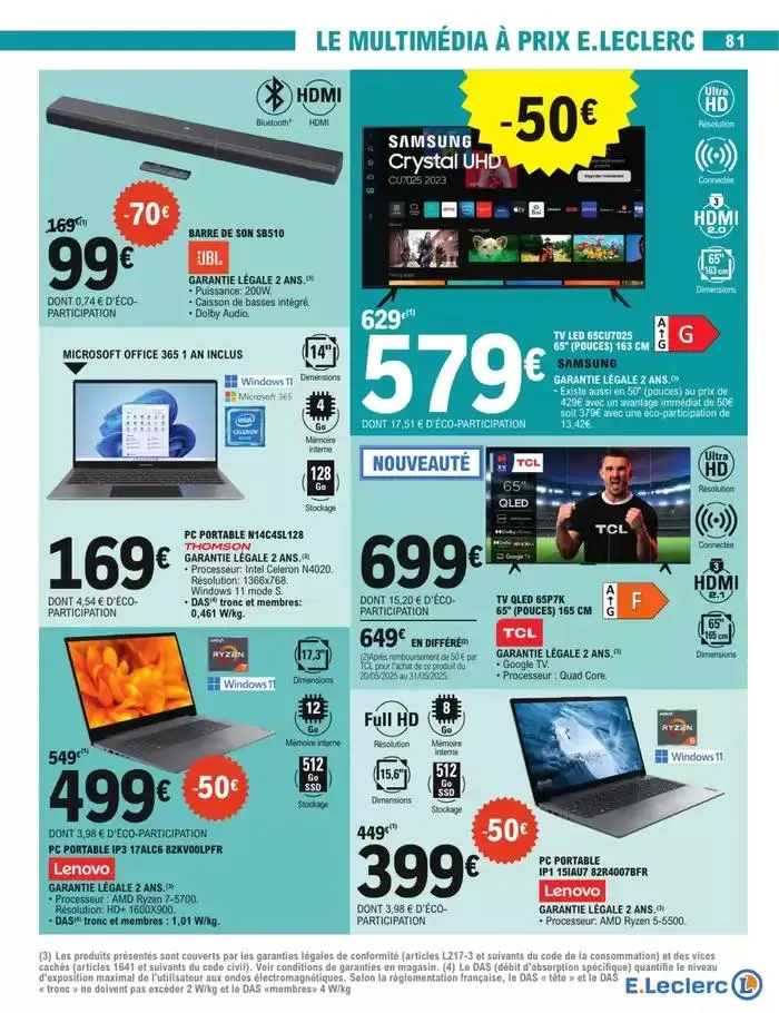 DEPENSER MOINS 9 - MIXTE du 20 mai au 31 mai 2025 - Catalogue page 31