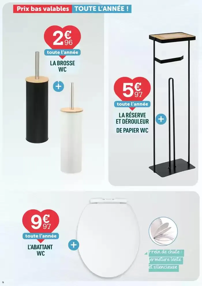Le catalogue prix bas ! du 4 avril au 30 avril 2025 - Catalogue page 16
