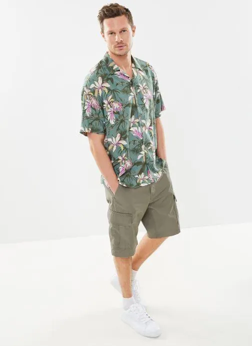 T-shirt - JORLUKE TAMPA AOP SHIRT SS SN - Vert