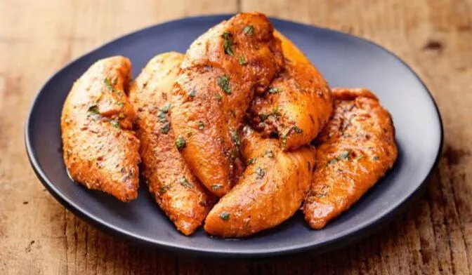 Aiguillettes poulet marinées aux épices tandoori