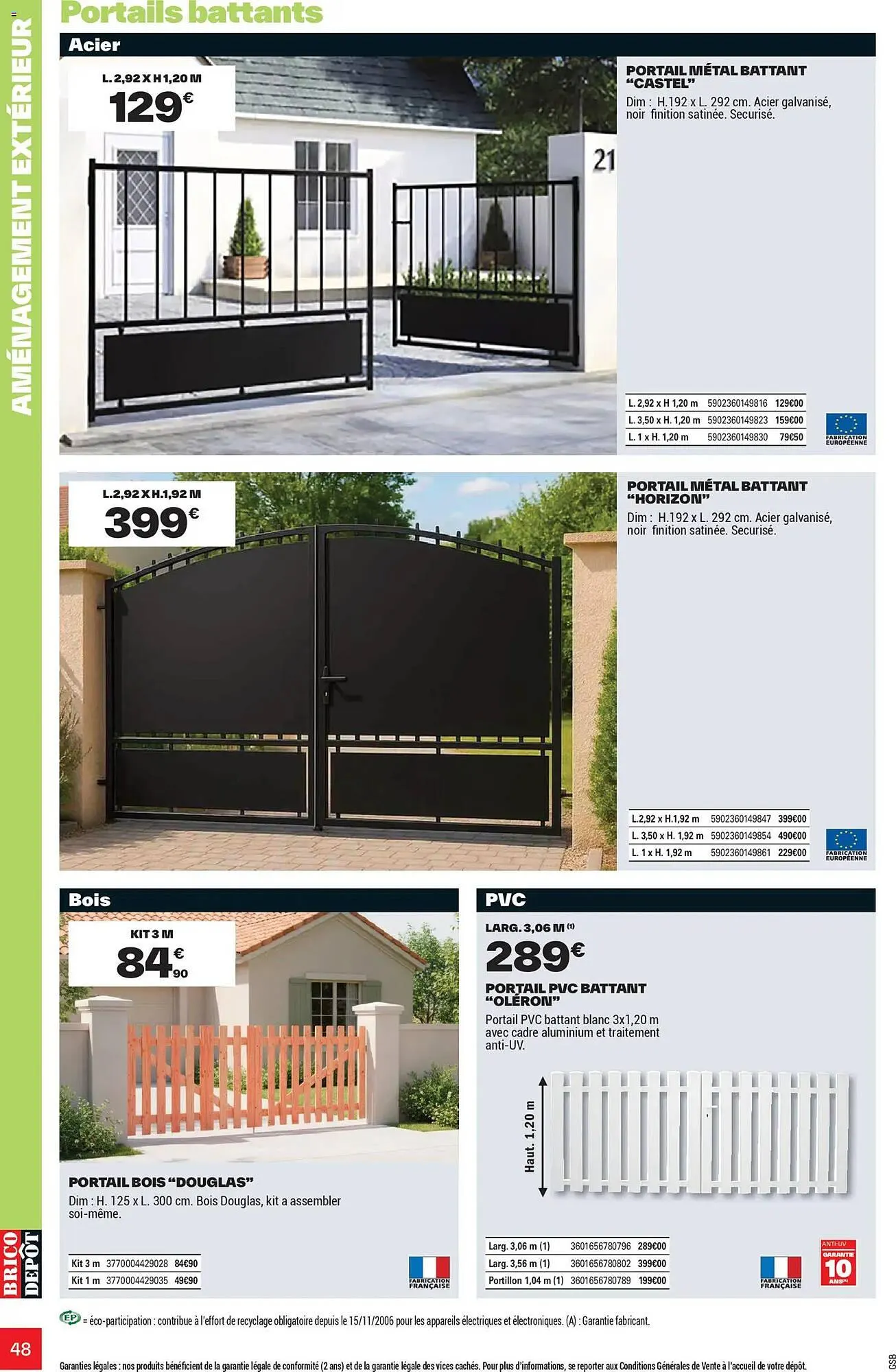 Catalogue Brico Dépôt du 25 mars au 12 juin 2026 - Catalogue page 48