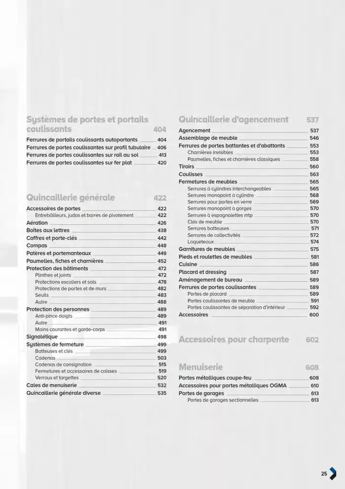 Catalogue général du 11 mars au 31 décembre 2025 - Catalogue page 27