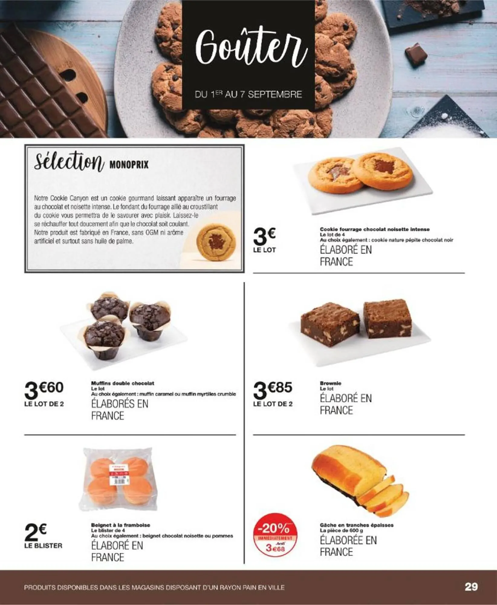Catalogue Monoprix du 25 août au 7 septembre 2025 - Catalogue page 29