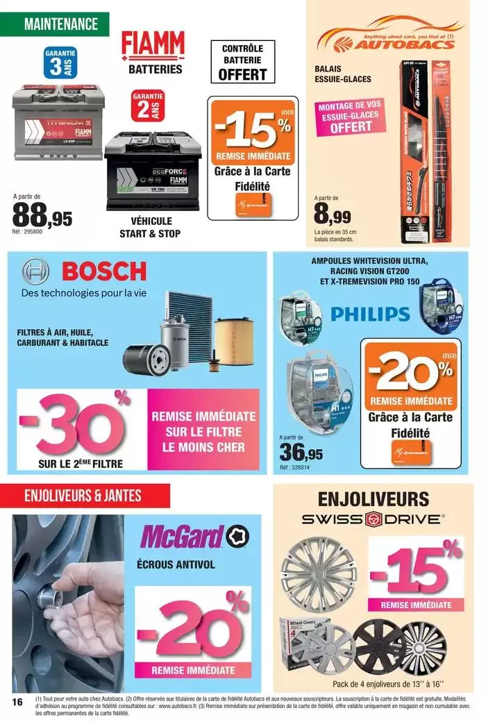 Pneumatiques été du 24 avril au 4 juin 2025 - Catalogue page 16