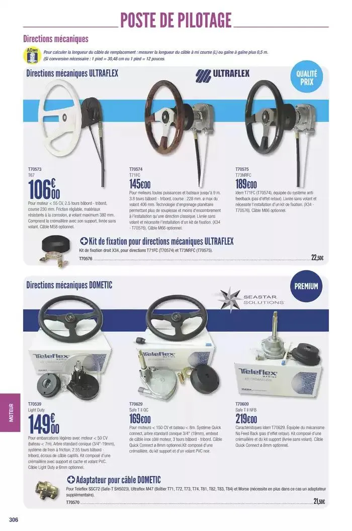 Catalogue Accastillage Diffusion 2025 du 1 janvier au 31 décembre 2025 - Catalogue page 308