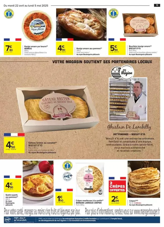 LE MEILLEUR DE MA RÉGION du 22 avril au 5 mai 2025 - Catalogue page 11