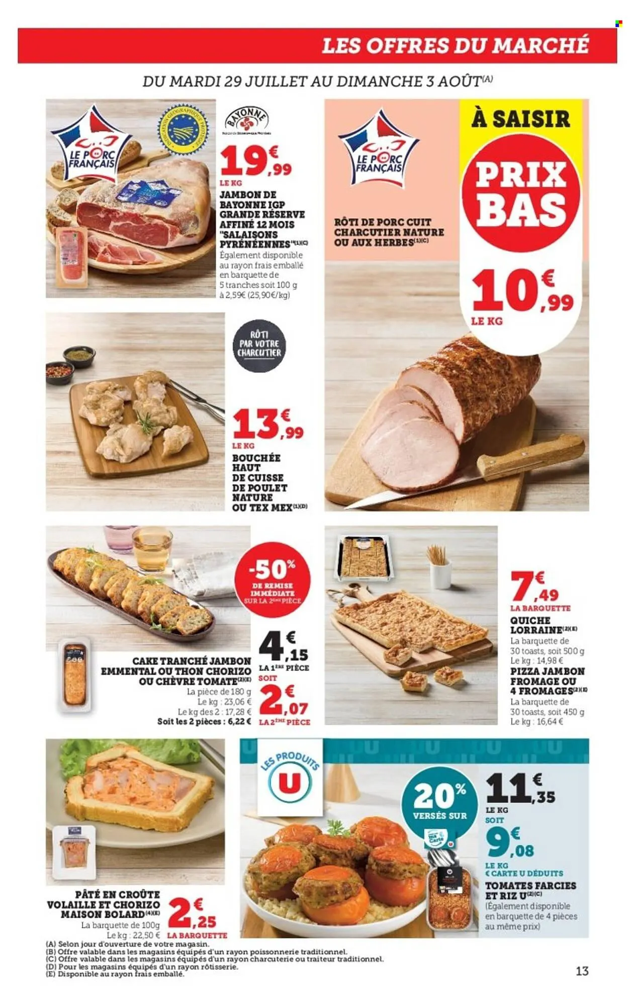 Catalogue Super U du 29 juillet au 10 août 2025 - Catalogue page 13