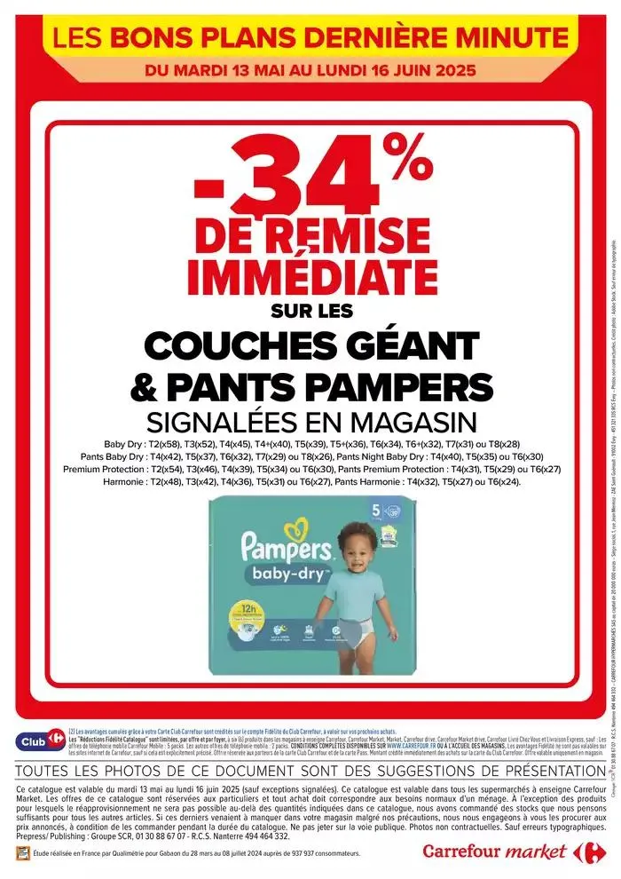 LES BONS PLANS DERNIÈRE MINUTE ! du 13 mai au 25 mai 2025 - Catalogue page 3