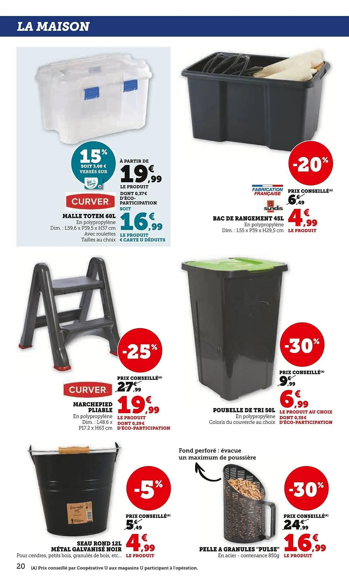 Catalogue Super U du 7 octobre au 19 octobre 2025 - Catalogue page 20