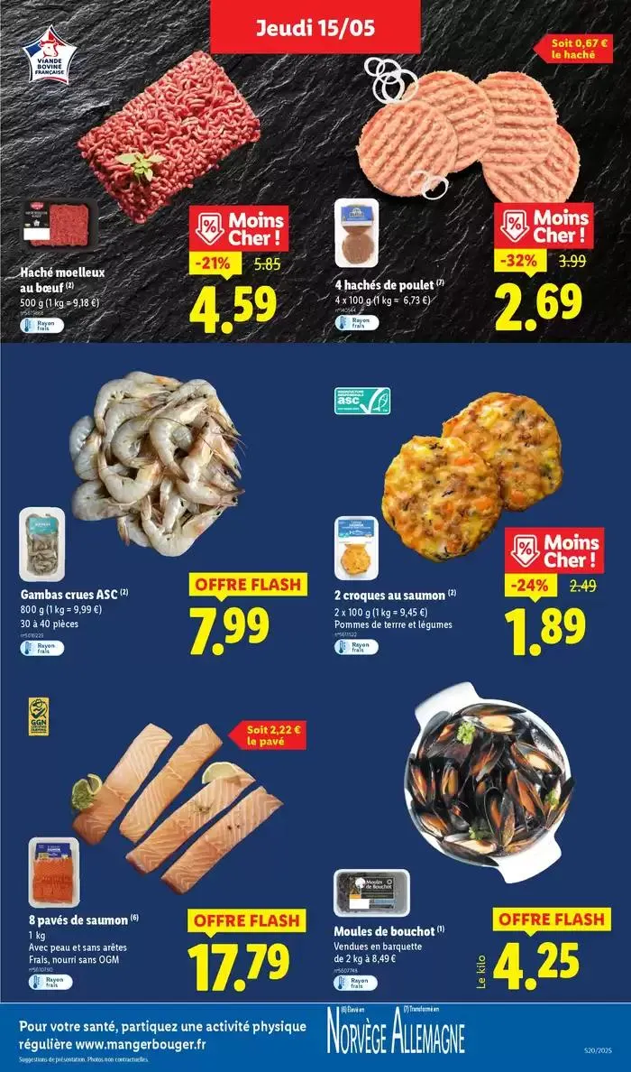 Profitez d'une large sélection de produits à prix réduits chez Lidl ! du 15 mai au 21 mai 2025 - Catalogue page 7