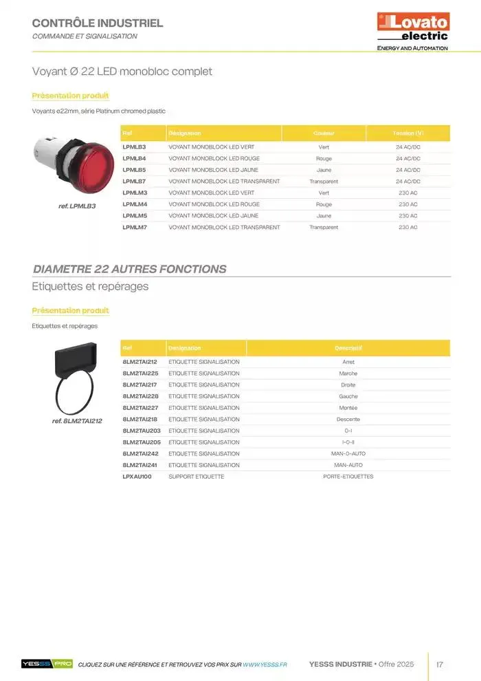 Industrie 2025 du 28 janvier au 31 décembre 2025 - Catalogue page 19