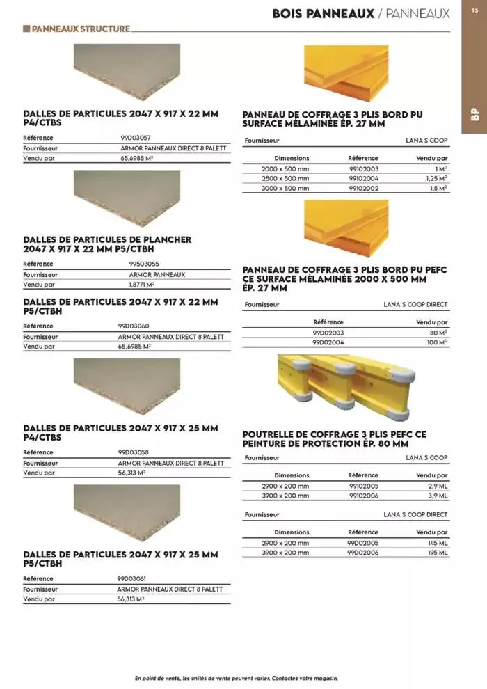 Tout faire +de 15 000 Produits du 17 décembre au 30 juin 2025 - Catalogue page 750