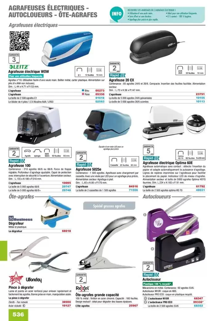 Catalogue Entreprises 2025 du 13 janvier au 31 décembre 2025 - Catalogue page 538