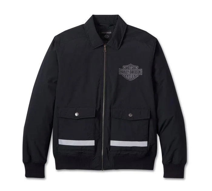Blouson Garage pour hommes - Black Beauty