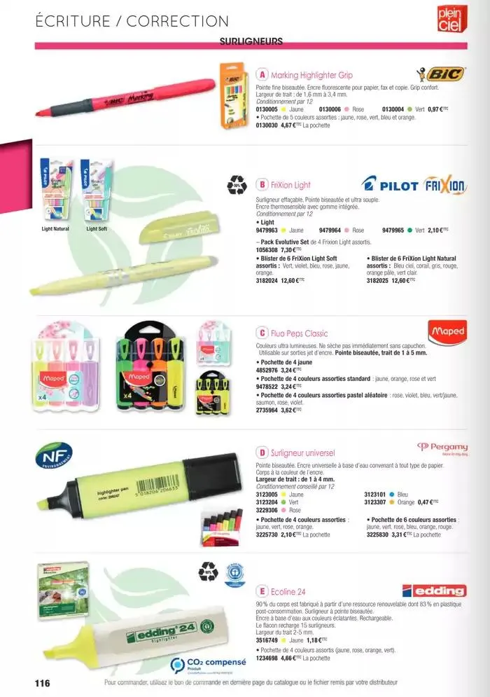 Écoles et loisirs 2025 du 1 janvier au 31 décembre 2025 - Catalogue page 116