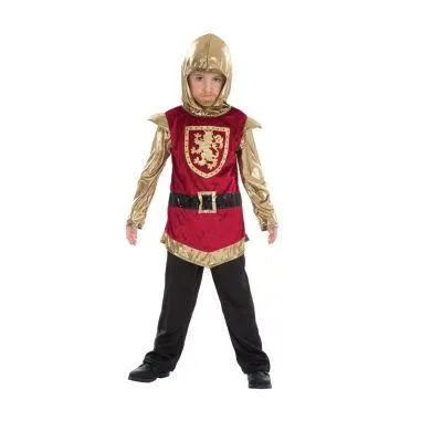 Déguisement Chevalier Rouge Garçon - Taille au Choix