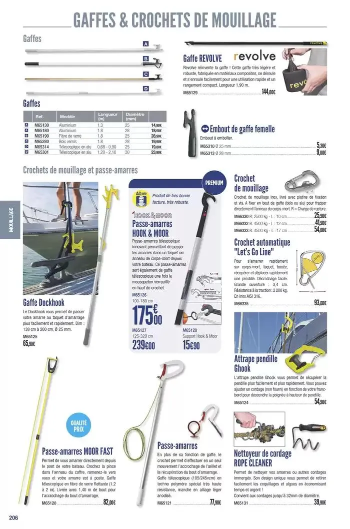 Catalogue Accastillage Diffusion 2025 du 1 janvier au 31 décembre 2025 - Catalogue page 208