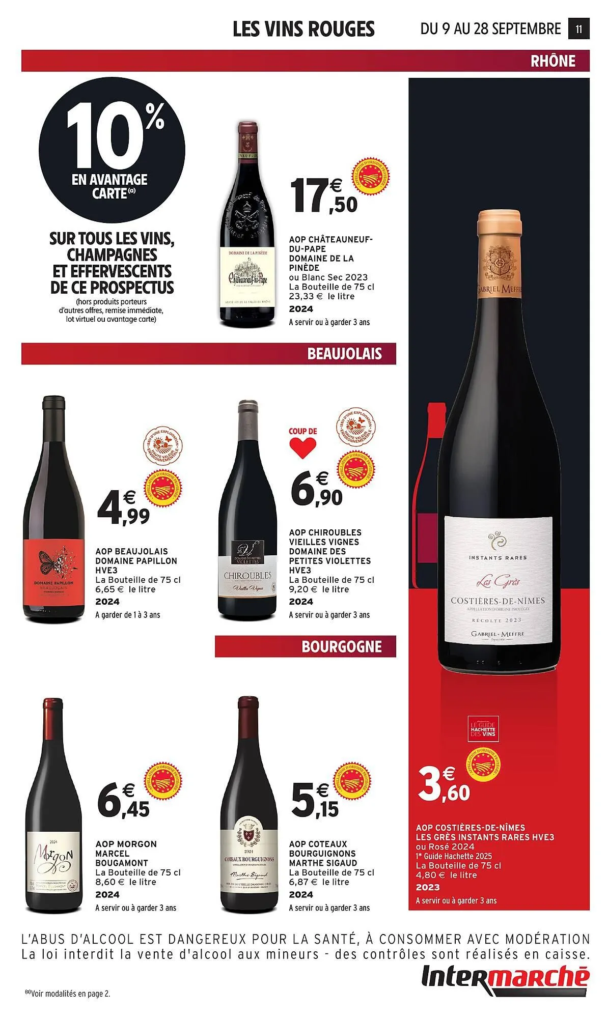 catalogue Intermarché du 9 septembre au 28 septembre 2025 - Catalogue page 11