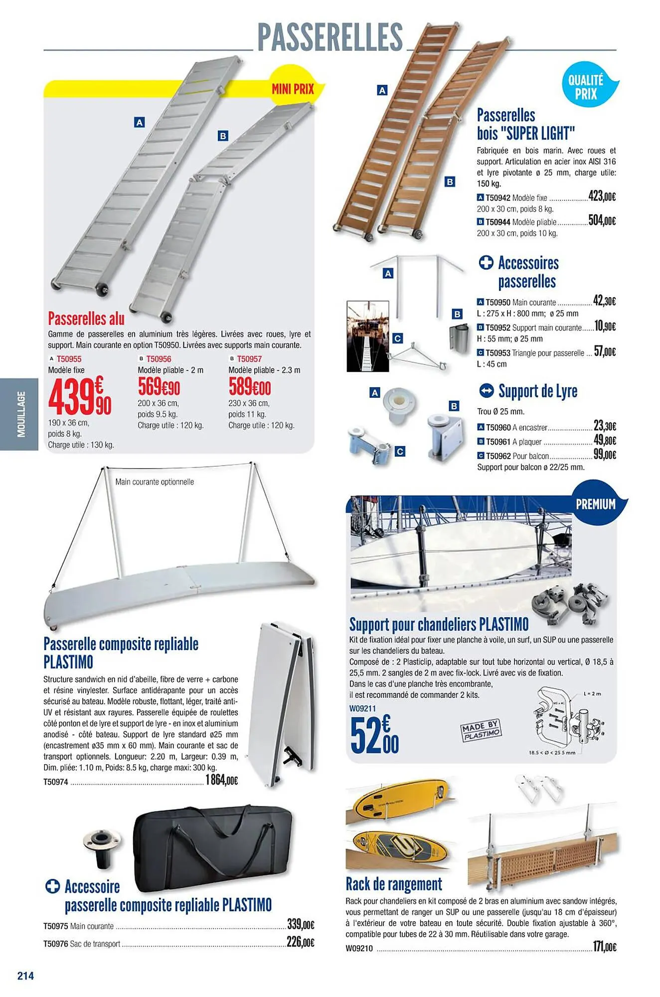 Catalogue Accastillage Diffusion du 1 mars au 31 décembre 2023 - Catalogue page 216
