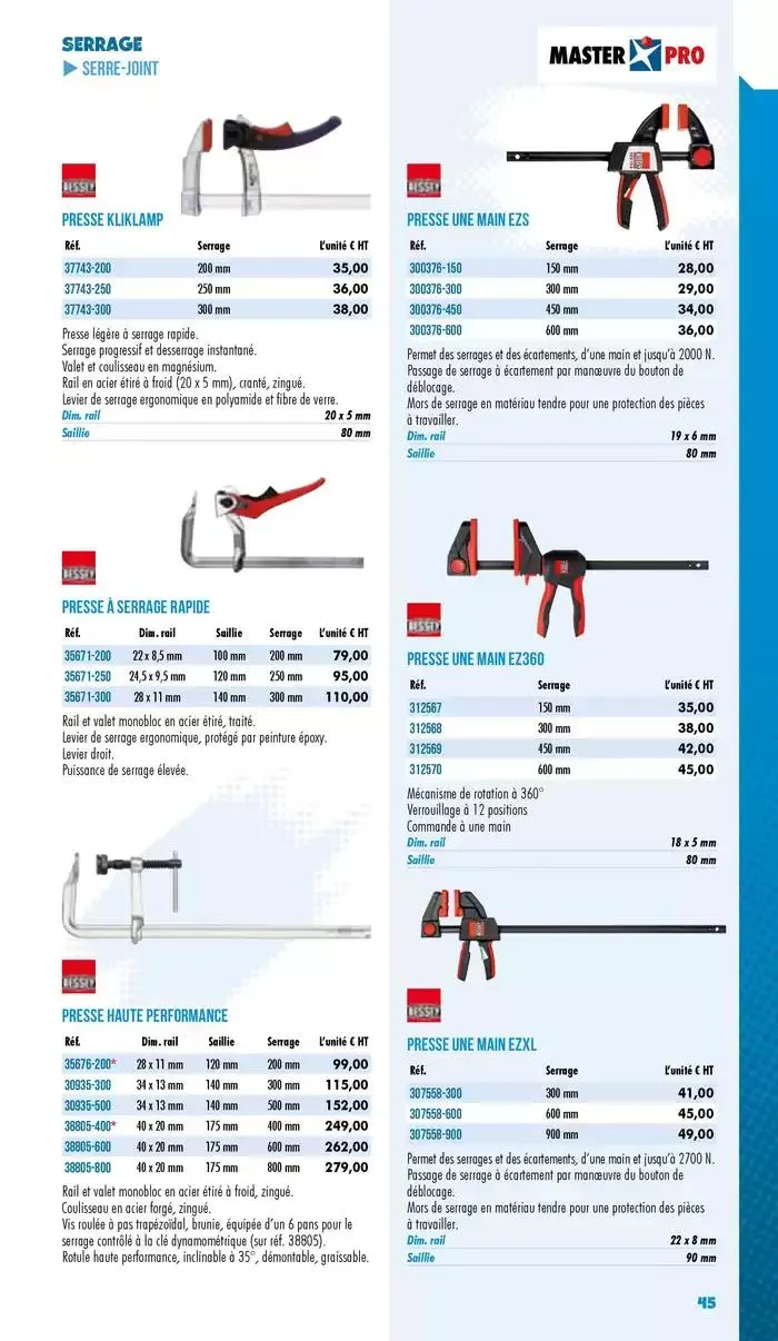 Essentiel Industrie 2025 du 3 janvier au 31 décembre 2025 - Catalogue page 47