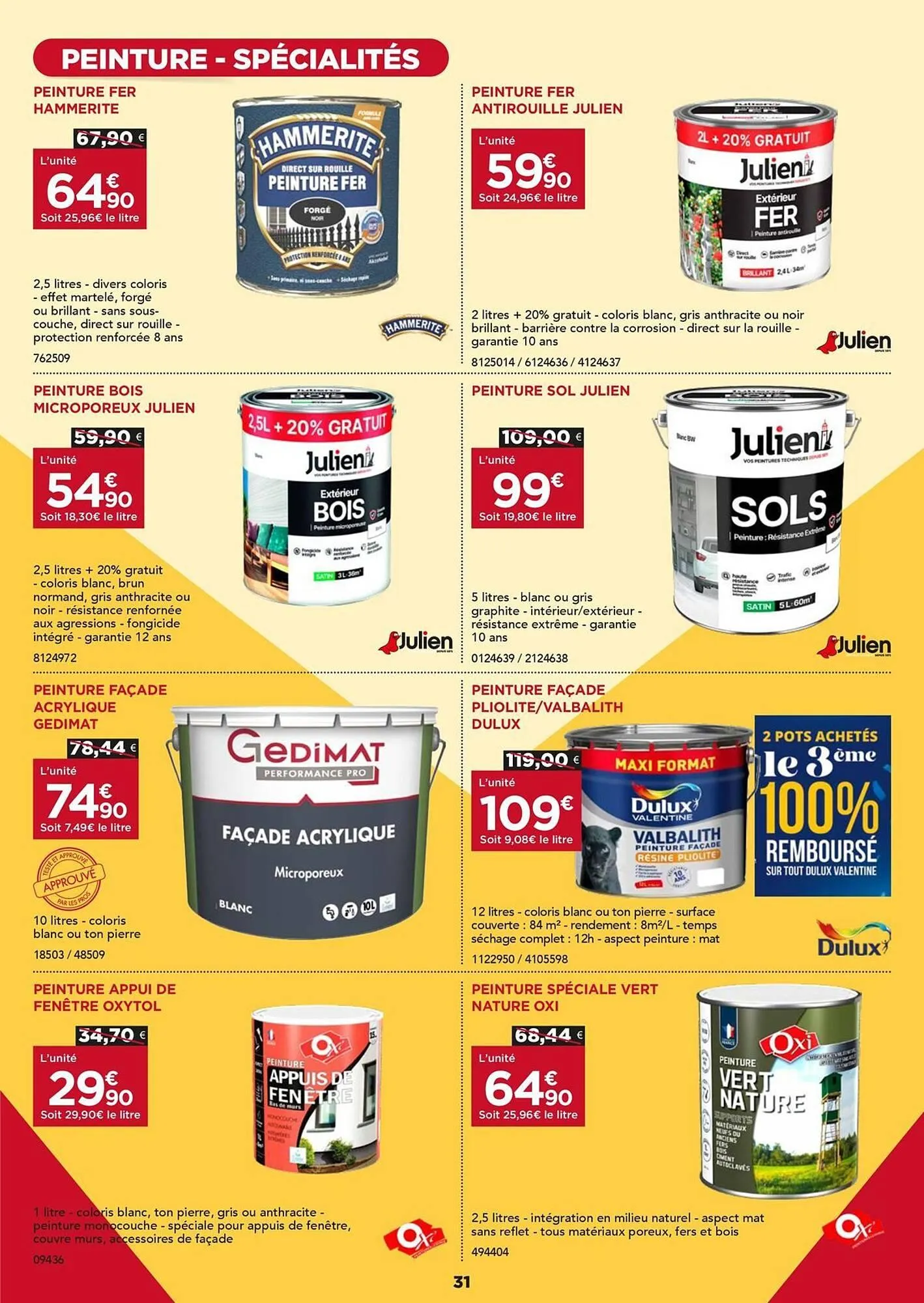 Catalogue Gedimat du 1 juillet au 20 août 2025 - Catalogue page 31