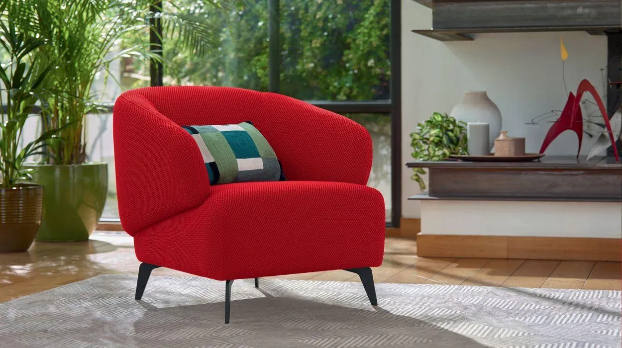 JUST ONE Fauteuil en tissu 3D